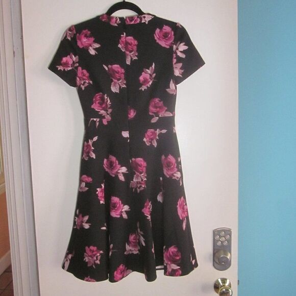 Kate Spade Rose Dress Size 0 Like New - Picture 8 of 15
